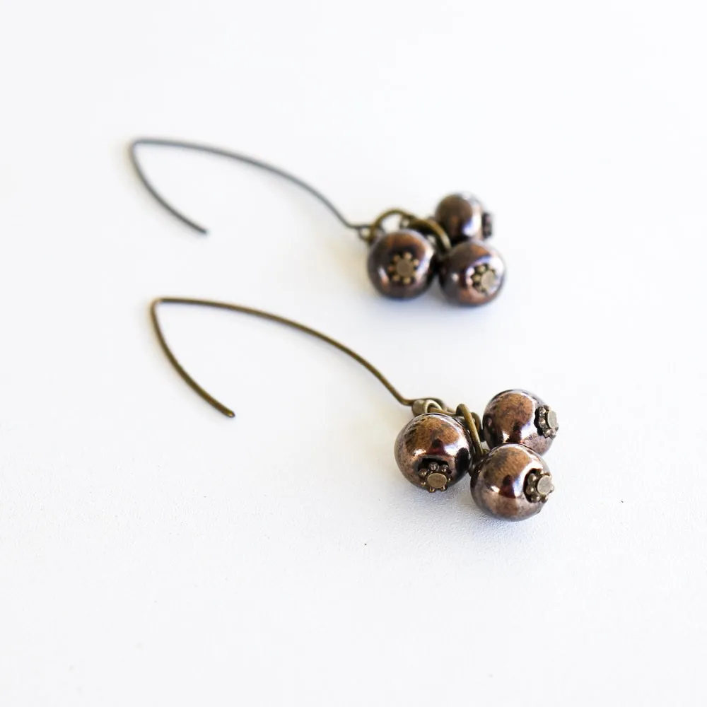 SwaziMUD™ Cluster Dangle Earrings