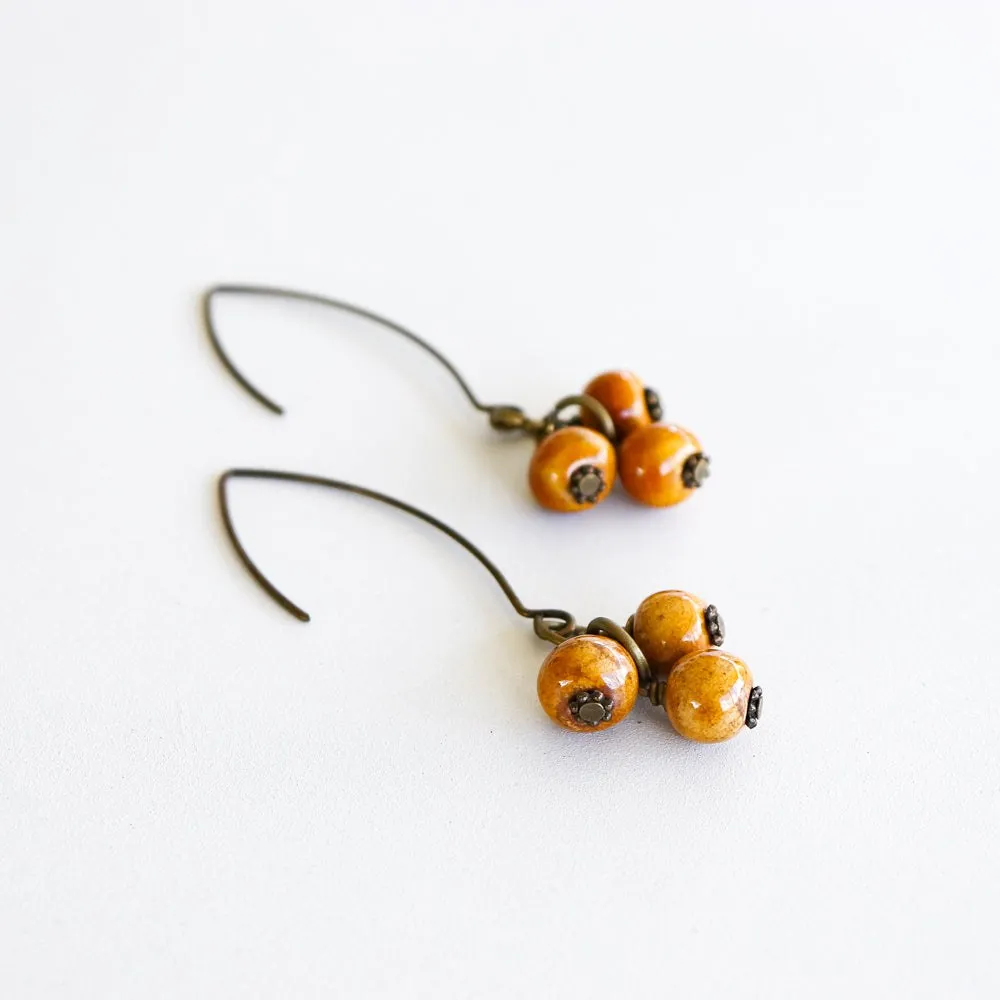 SwaziMUD™ Cluster Dangle Earrings