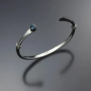 Swiss Blue Topaz Bracelet BRA021WTZ Sterling Silver Sterling Silver by John Tzelepis Jewelry