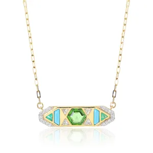 The Altruist 18K Gemstone Pendant Necklace