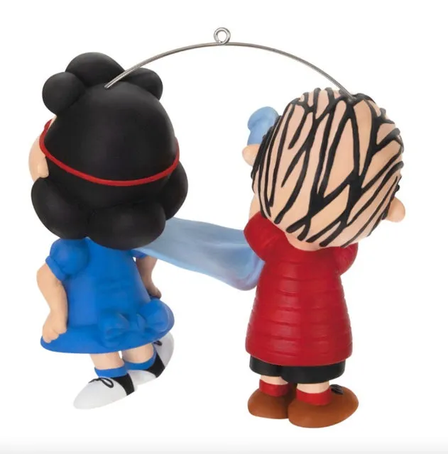 The Peanuts® Gang Super Lucy and Linus Ornament