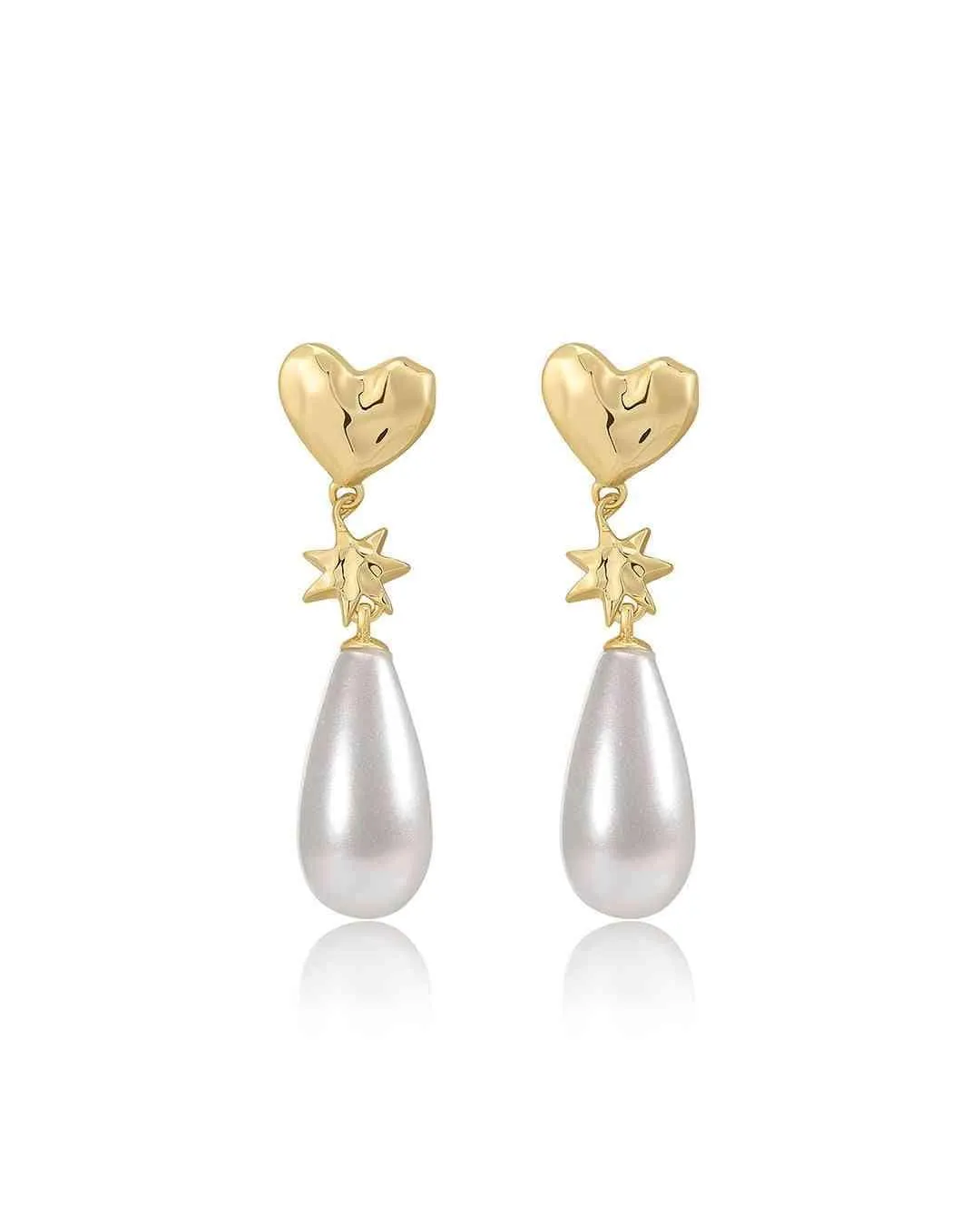 The Pearl Star Studs